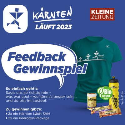 Kärnten Läuft Tourismus Feedback