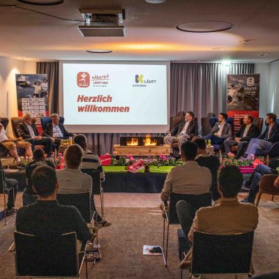 Pressekonferenz als Kamingespräch im Hotel „DAS KATSCHBERG“