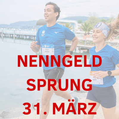 Nenngeldsprung am 31. März